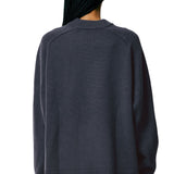 Tibi Cashmere Sweater Crewneck Oversized Pullover