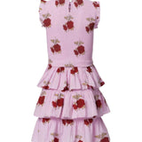Alix of Bohemia Cabana Ruby Rosette Short Dress