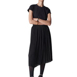 Co Plisse Wrap Skirt