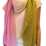 Bajra Cashmere Vertical Gradual Shading Stole