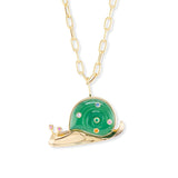 Brent Neale Large Snail Pendant on 18" Chain