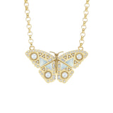 Harwell Godfrey Butterfly Pendant Necklace