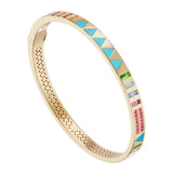 Harwell Godfrey Juju Triangle Inlay Bangle