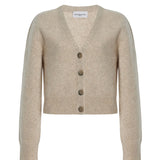 Brandon Maxwell Sloane Silk Cashmere Cardigan
