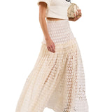 Ulla Johnson Aris Lace Maxi Skirt