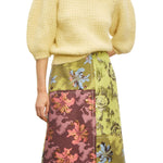 Alemais Alessandro Lemon Puff Sleve Top - Vermillion