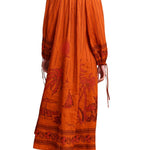 Alemais Boathouse Shirtdress - Vermillion