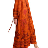 Alemais Boathouse Shirtdress - Vermillion