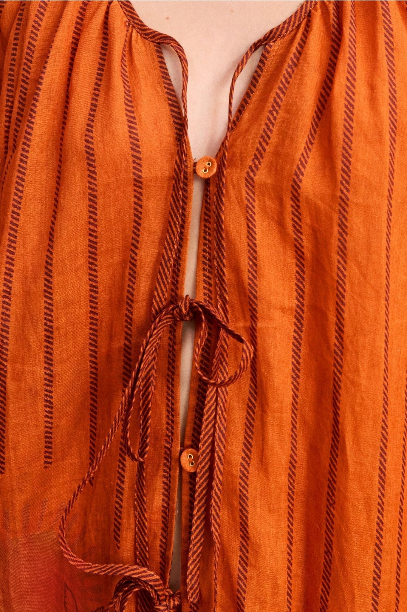 Alemais Boathouse Shirtdress - Vermillion