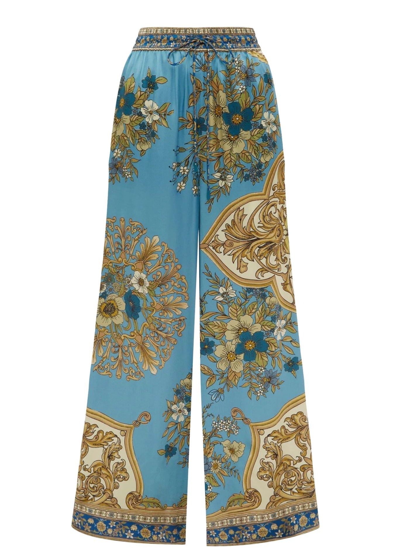 Alemais Cassie Silk Pant - Vermillion