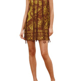 Alemais Charley Mini Dress - Vermillion