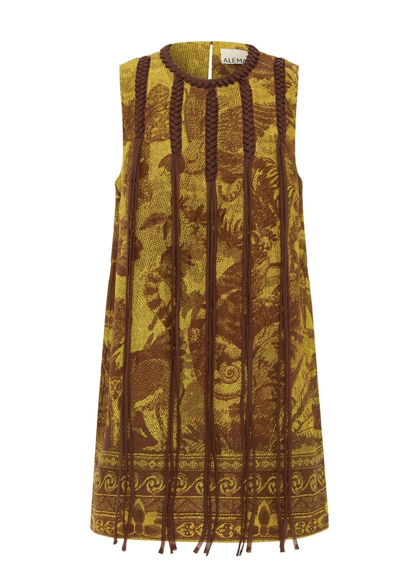 Alemais Charley Mini Dress - Vermillion