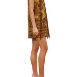 Alemais Charley Mini Dress - Vermillion