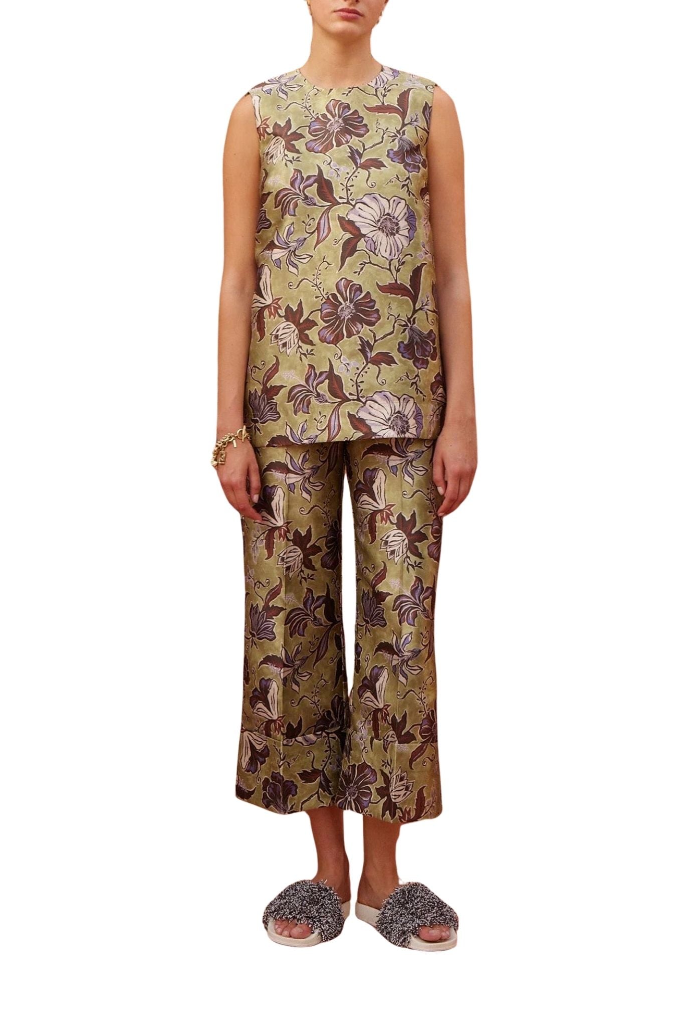 Alemais Citron Pant - Vermillion