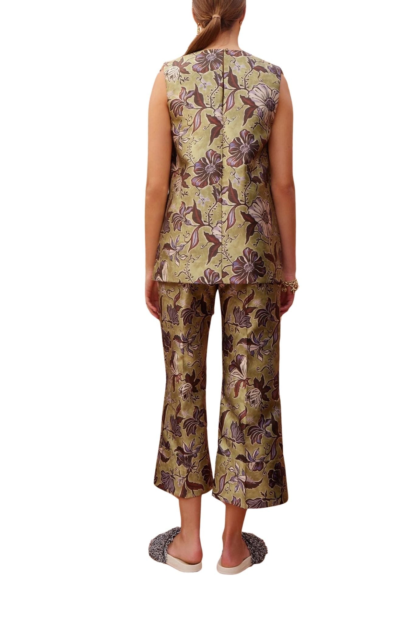 Alemais Citron Top - Vermillion