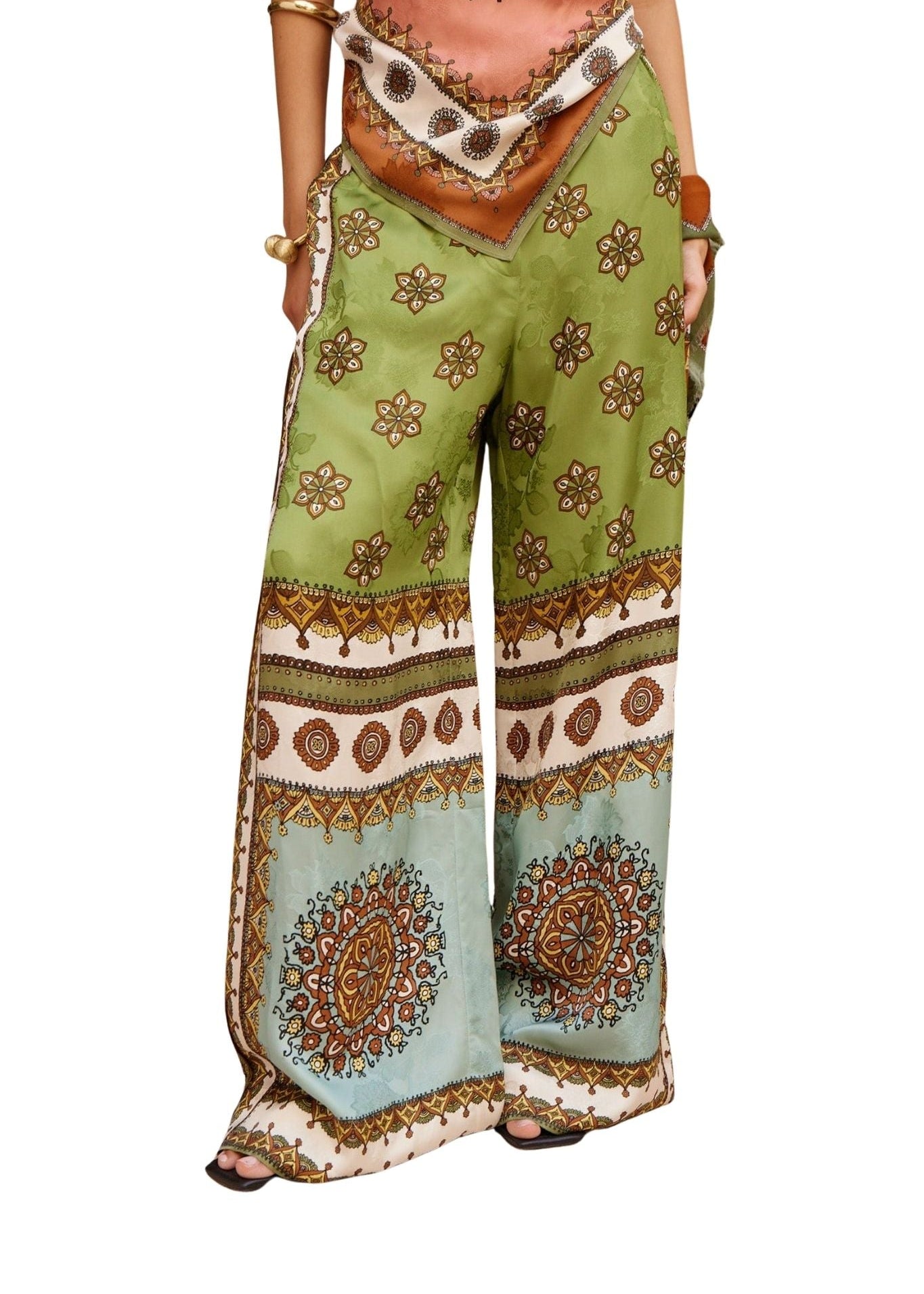 Alemais Contina Pant - Vermillion