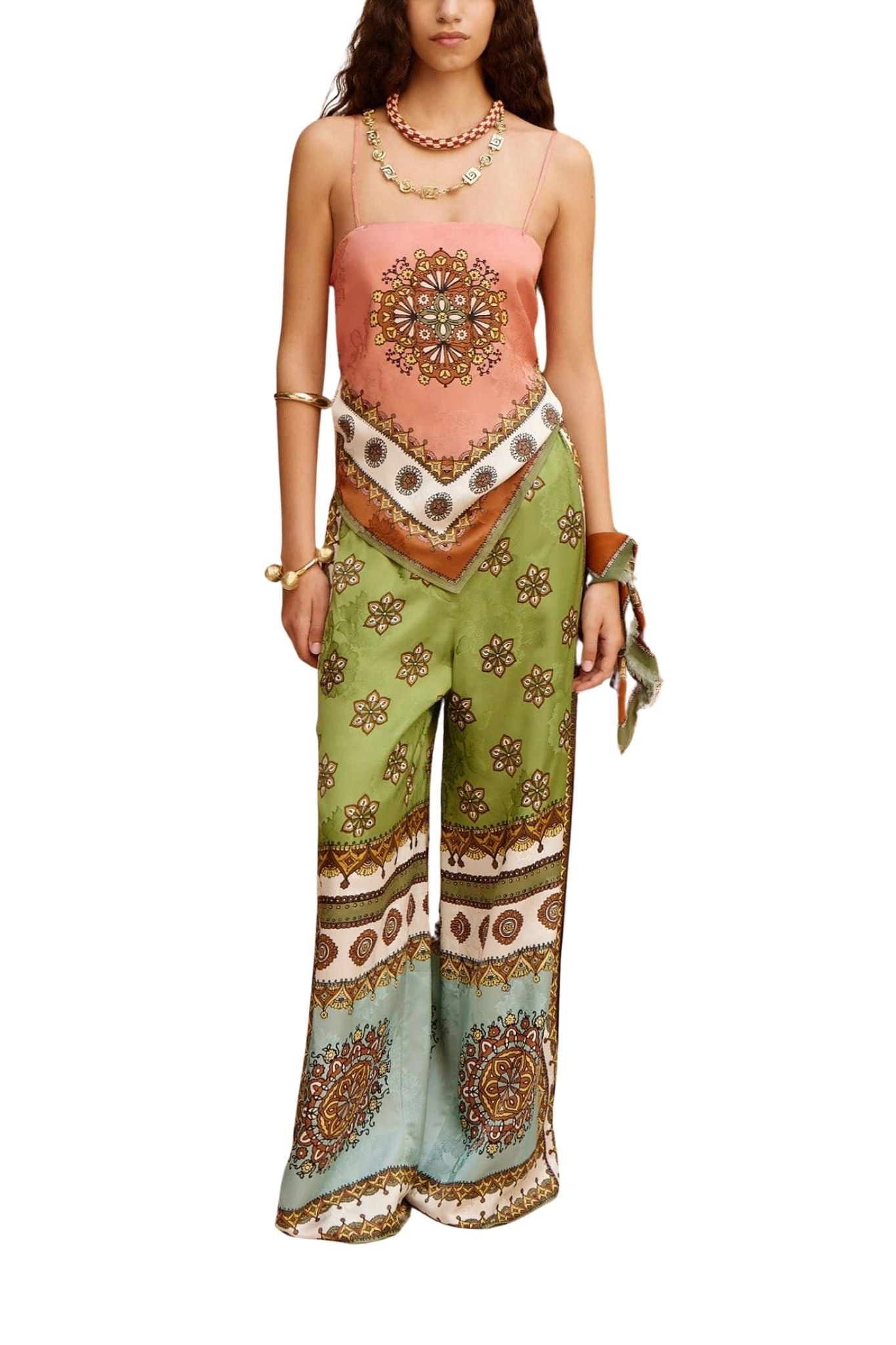 Alemais Contina Pant - Vermillion