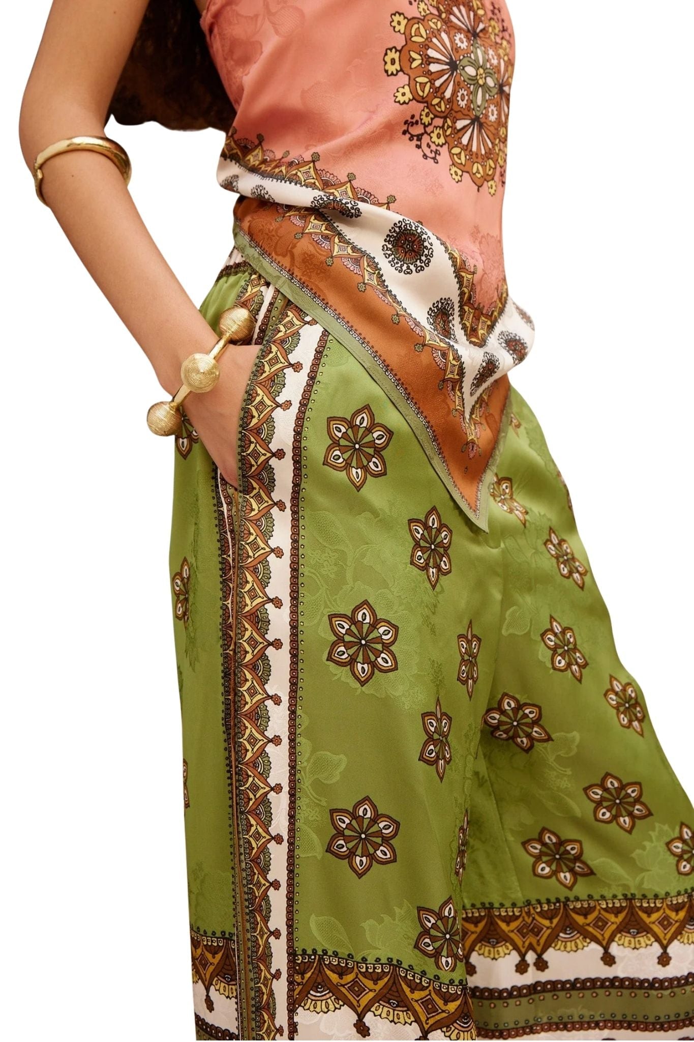 Alemais Contina Pant - Vermillion