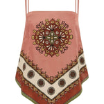 Alemais Contina Scarf Top - Vermillion