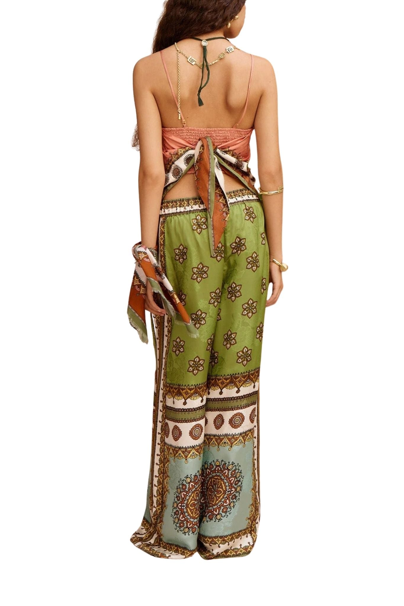 Alemais Contina Scarf Top - Vermillion