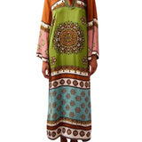 Alemais Contina Silk Midi Dress - Vermillion