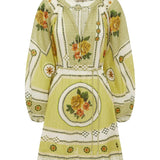 Alemais Dixie Mini Dress - Vermillion