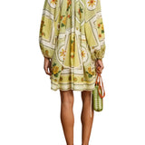 Alemais Dixie Mini Dress - Vermillion