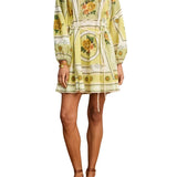 Alemais Dixie Mini Dress - Vermillion