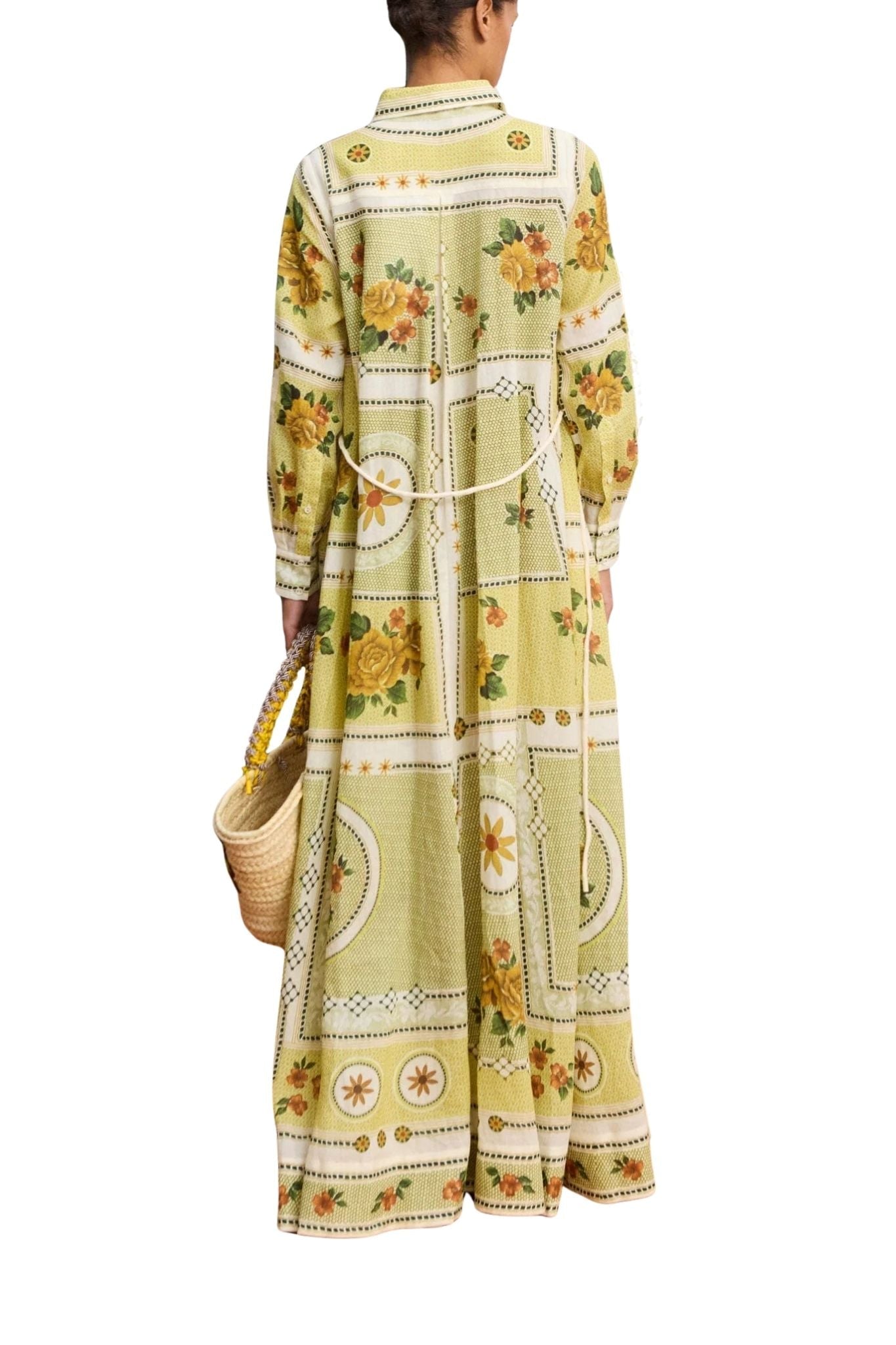 Alemais Dixie Shirtdress - Vermillion