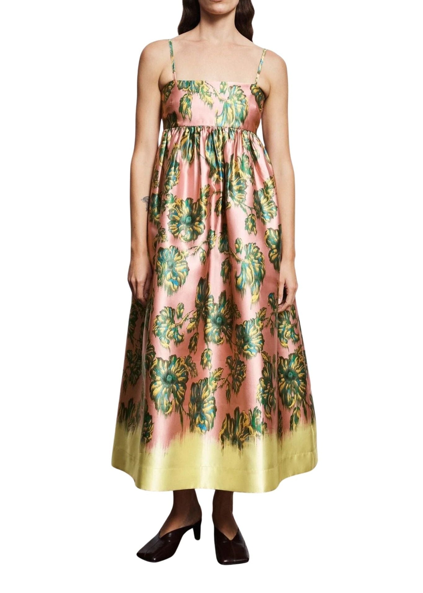Alemais Faye Midi Dress - Vermillion