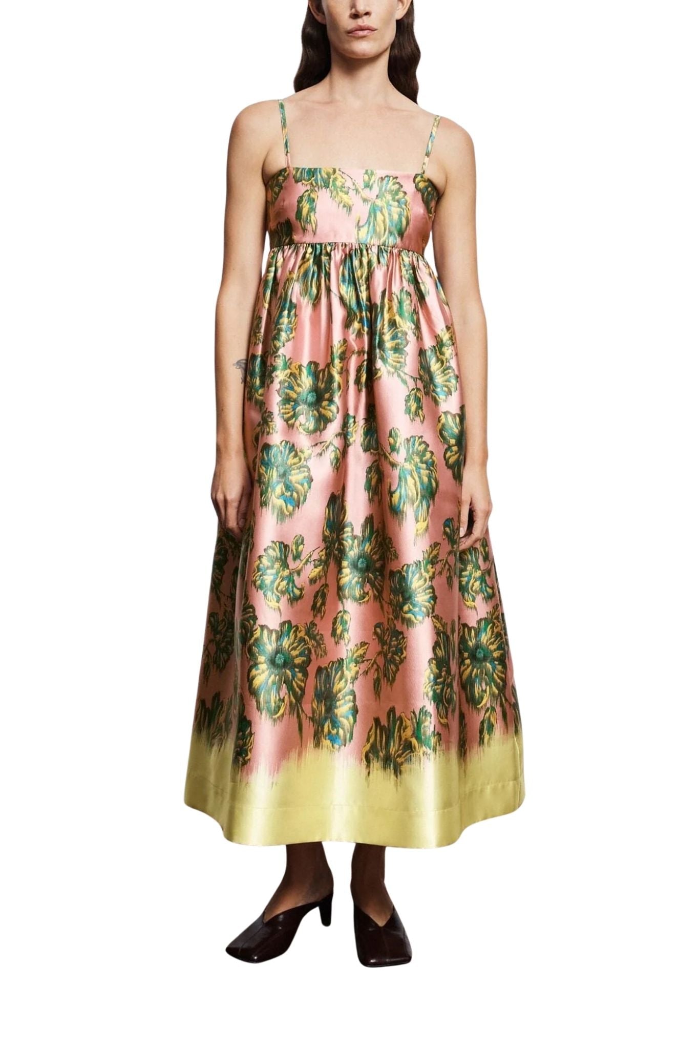 Alemais Faye Midi Dress - Vermillion