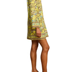 Alemais Fish Sticks Long Sleeve Mini Dress - Vermillion