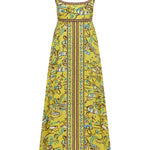 Alemais Fish Sticks Sundress - Vermillion