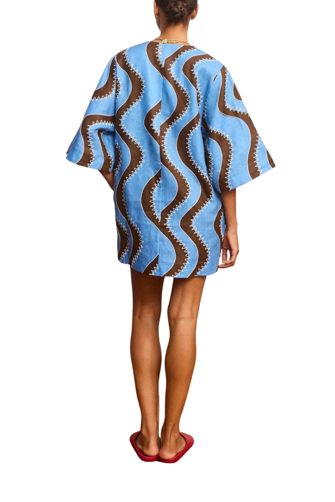 Alemais Frankie Mini Dress - Vermillion
