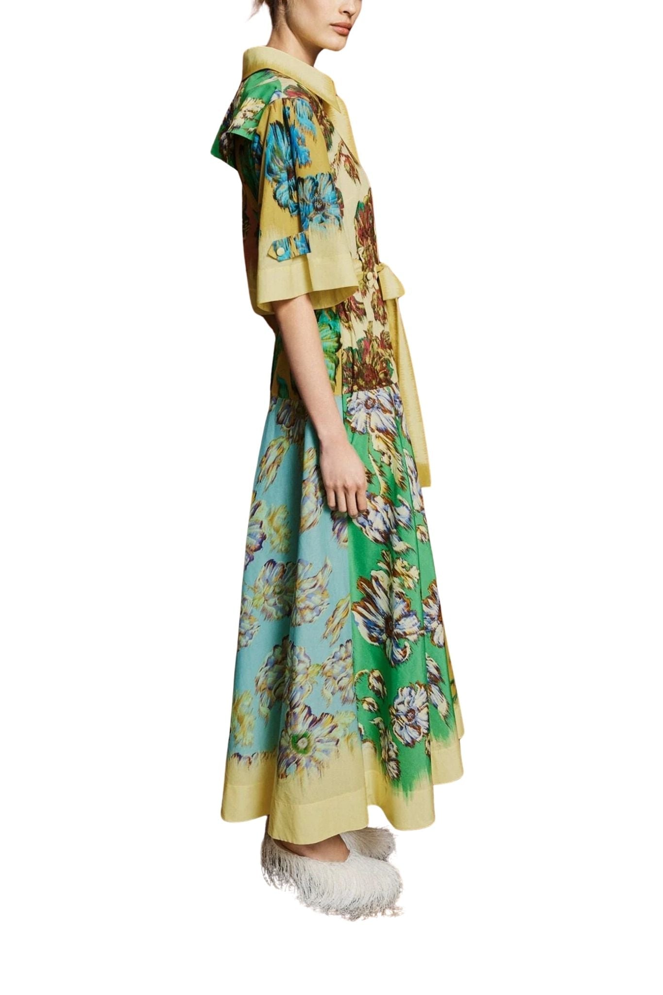 Alemais Jerry Shirtdress - Vermillion
