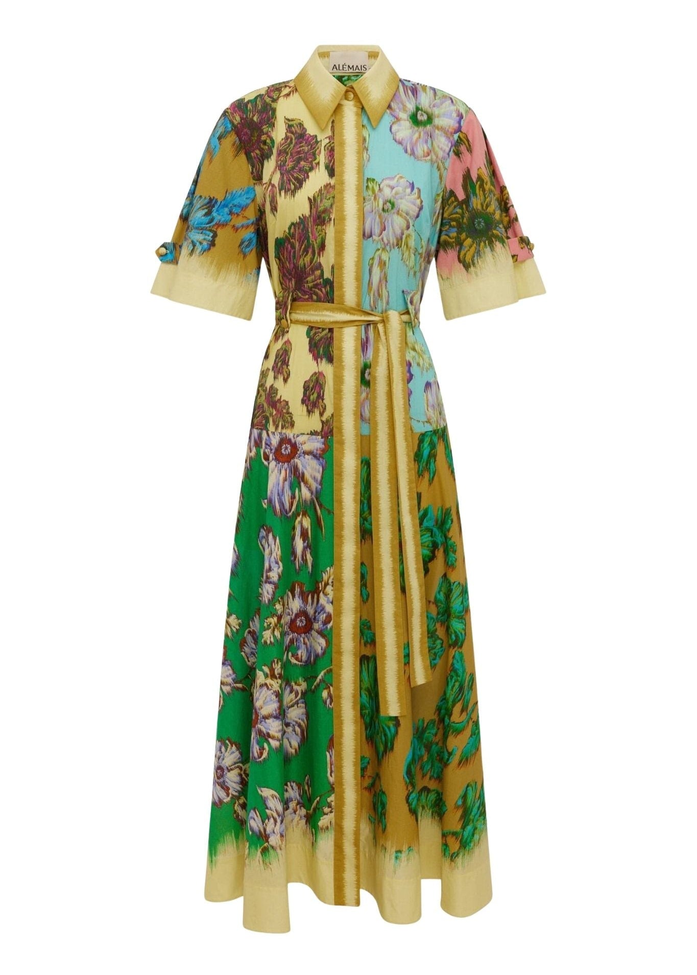 Alemais Jerry Shirtdress - Vermillion