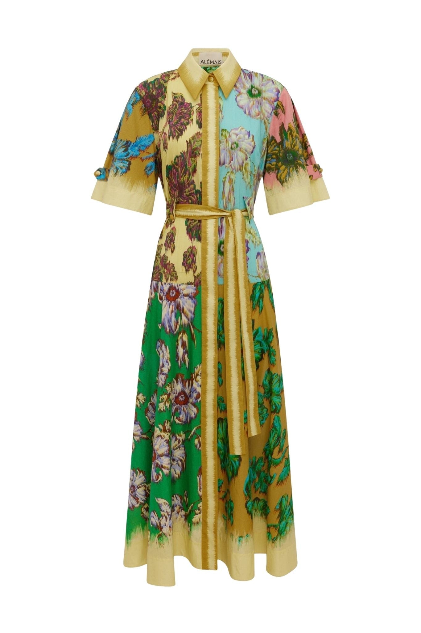 Alemais Jerry Shirtdress - Vermillion