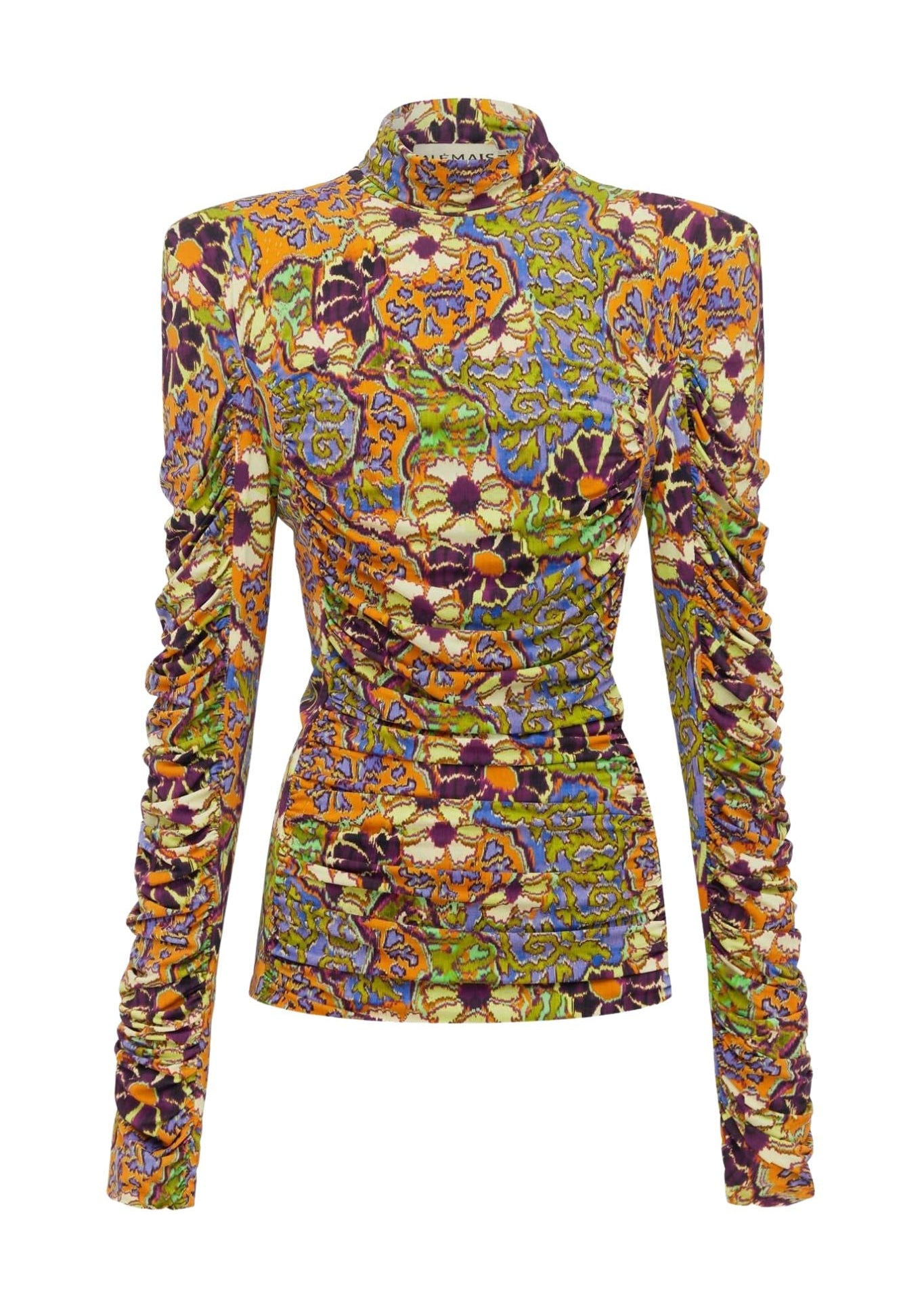 Alemais Joanna Ruched Top - Vermillion