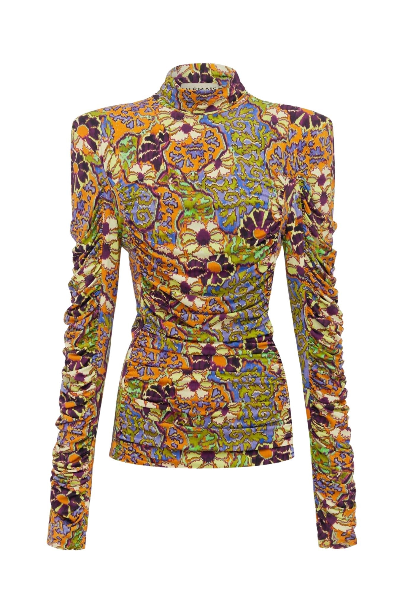 Alemais Joanna Ruched Top - Vermillion
