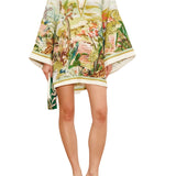 Alemais Jungle Boogie Mini Dress - Vermillion