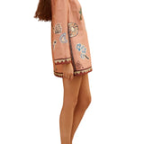 Alemais Laurence Mini Dress - Vermillion