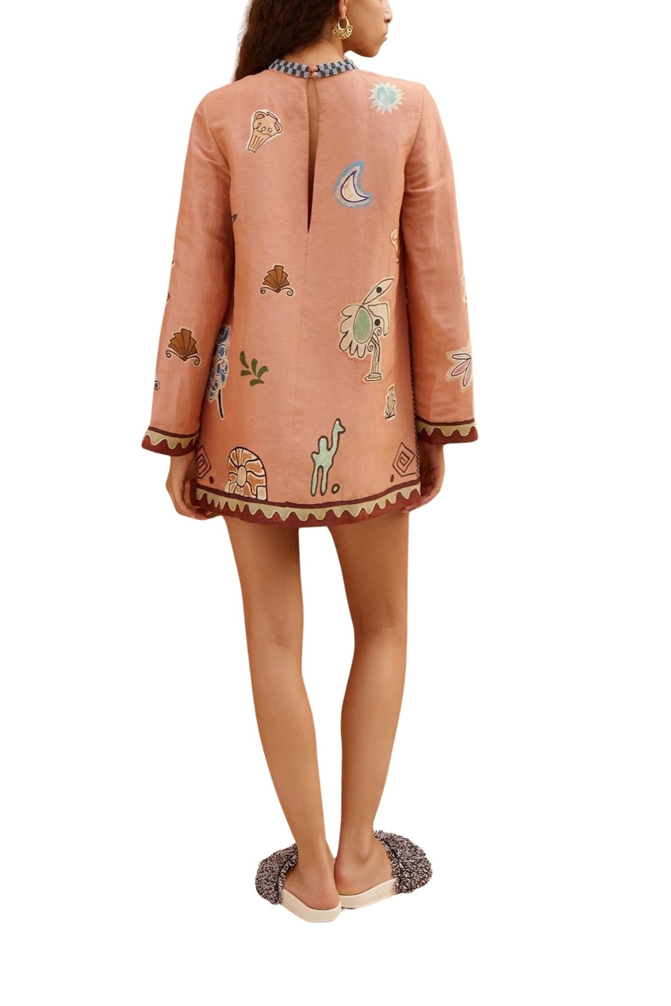 Alemais Laurence Mini Dress - Vermillion