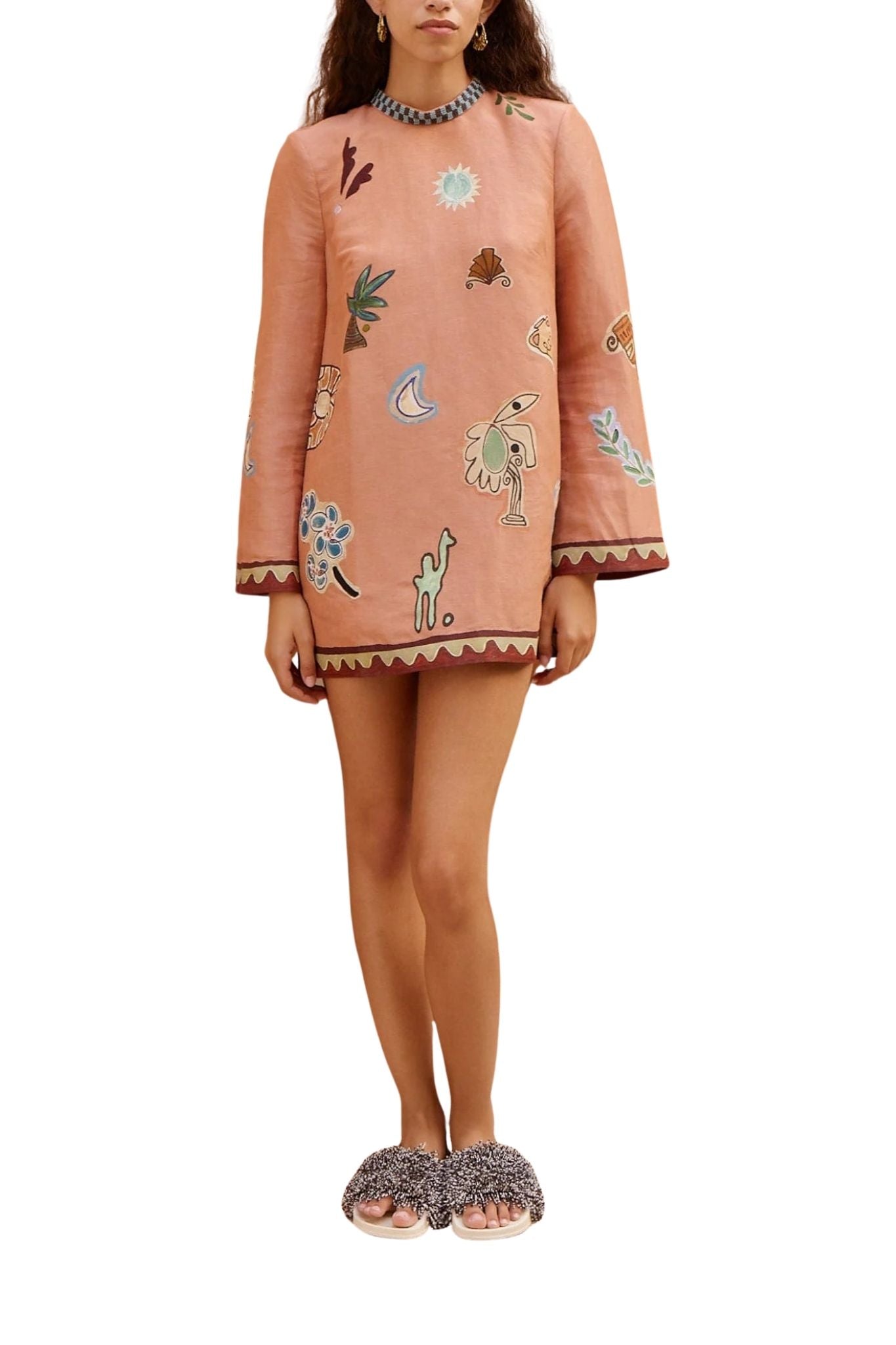 Alemais Laurence Mini Dress - Vermillion