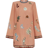 Alemais Laurence Mini Dress - Vermillion