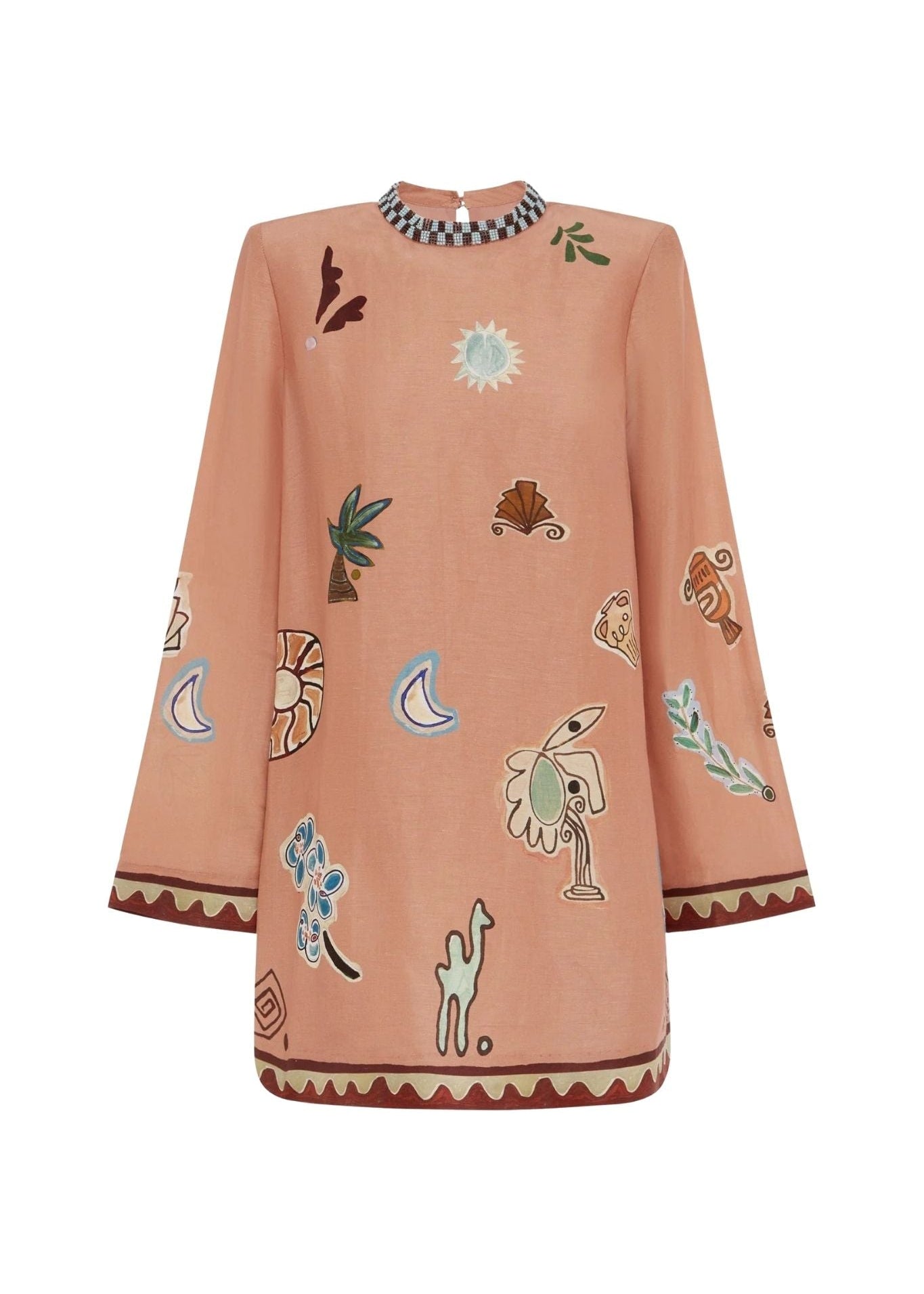 Alemais Laurence Mini Dress - Vermillion