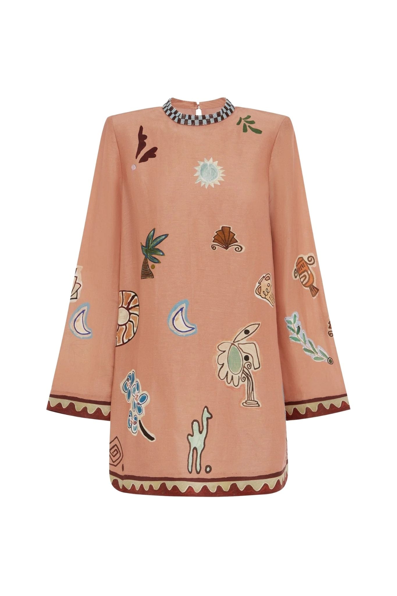 Alemais Laurence Mini Dress - Vermillion