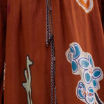 Alemais Laurence Tie Front Shirtdress - Vermillion