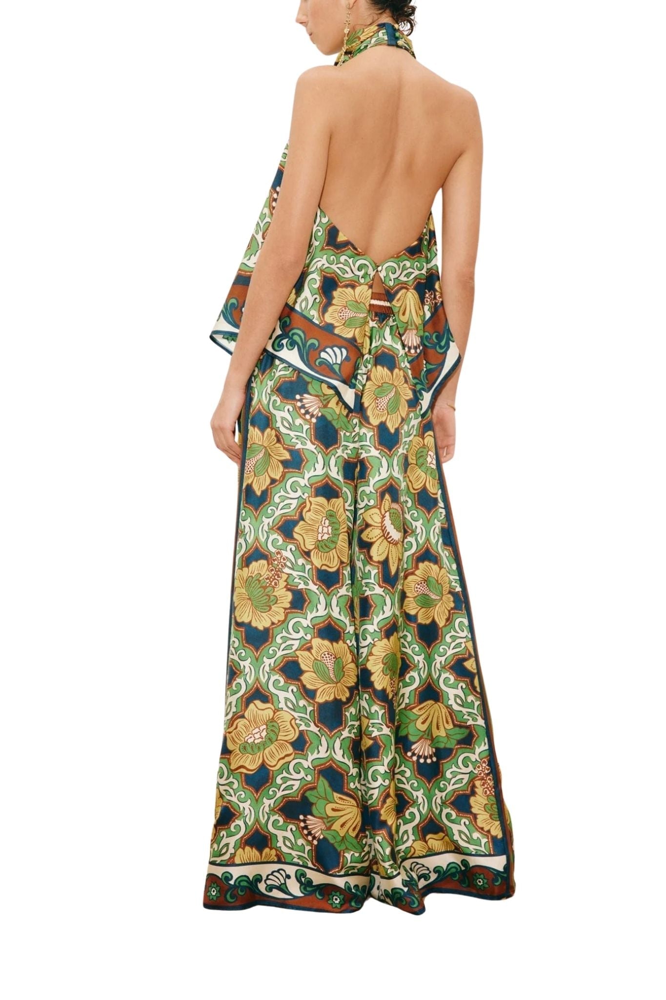 Alemais Liana Silk Top - Vermillion