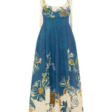 Alemais Luda Ballet Sundress - Vermillion