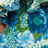 Alemais Margo Ruffle One Piece - Vermillion